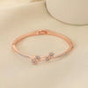 Zinc Alloy Animal Style Electroplated Open Bracelet For Women