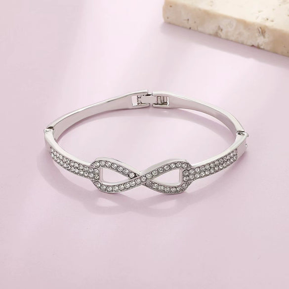 Zinc Alloy Animal Style Electroplated Open Bracelet For Women