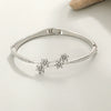 Zinc Alloy Animal Style Electroplated Open Bracelet For Women