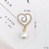 Zinc Alloy Dripping Oil Love Pendant Jewelry Accessories