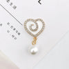 Zinc Alloy Dripping Oil Love Pendant Jewelry Accessories