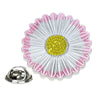Zinc Alloy Flower Brooch With Painted Oil Cherry Blossoms Electroplated Women's Clothing Accessories