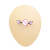 Zinc Alloy Geometric Heartshaped Piercing Jewelry