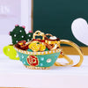 Zinc Alloy God Of Wealth Keychain For Women As Creative Gift