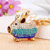Zinc Alloy Pig Pattern Metal Keychain For Women