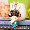 Zinc Alloy Pig Pattern Metal Keychain For Women