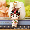 Zinc Alloy Pig Pattern Metal Keychain For Women