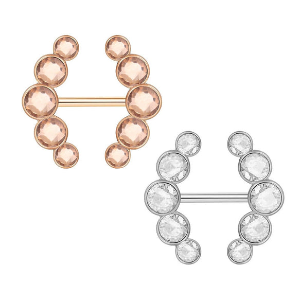 Zircon Breast Ring New Fashion Piercing Jewelry Breast Nails