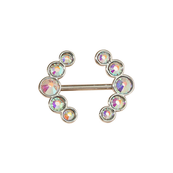 Zircon Breast Ring New Fashion Piercing Jewelry Breast Nails