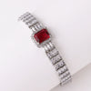 Zircon Diamond Geometric Wide Bracelet Luxury Fashion
