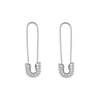Zircon Ear Clips Geometric Style For Women