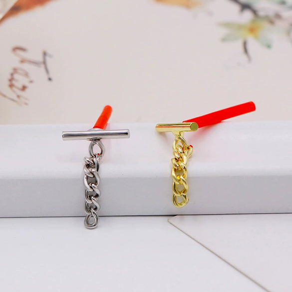Zircon Earrings 925 Silver Needle Handmade Electroplated Metal Accessories