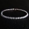 Zircon Geometric Dropshaped Inlay Bracelet For Women