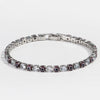 Zircon Inlaid Devil's Eye Bracelet Light Luxury Style
