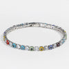 Zircon Inlaid Devil's Eye Bracelet Light Luxury Style
