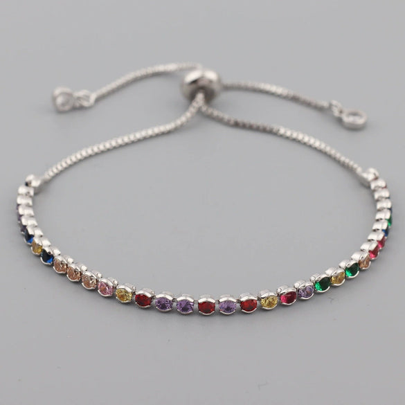 Zircon Ladies Bracelet Retro Sweet Romantic Geometric Style Multistyle Optional