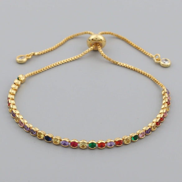Zircon Ladies Bracelet Retro Sweet Romantic Geometric Style Multistyle Optional