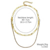 Zircon Necklace Mixed Gem Inlay Electroplating Ochain Geometric Rhombus Simple Style For Women