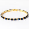 Zircon Retro Sweet Romantic Female Necklace Bracelet Geometric Electroplated Light Luxury Style
