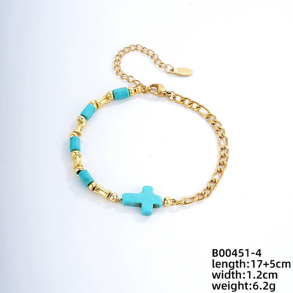 Zircon Simple Style Electroplated Bracelet For Women