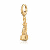 Zodiac Series Stainless Steel Pendant With Vacuum Electroplated 18K Gold