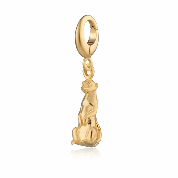 Zodiac Series Stainless Steel Pendant With Vacuum Electroplated 18K Gold