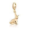 Zodiac Series Stainless Steel Pendant With Vacuum Electroplated 18K Gold