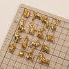 Zodiac Series Stainless Steel Pendant With Vacuum Electroplated 18K Gold