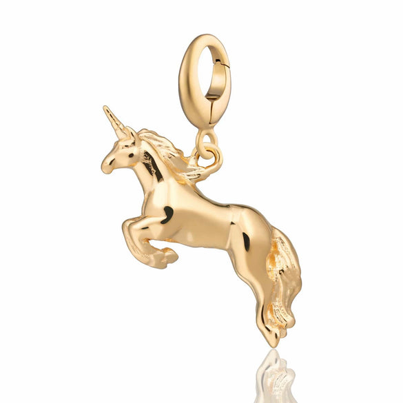 Zodiac Series Stainless Steel Pendant With Vacuum Electroplated 18K Gold