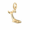 Zodiac Series Stainless Steel Pendant With Vacuum Electroplated 18K Gold